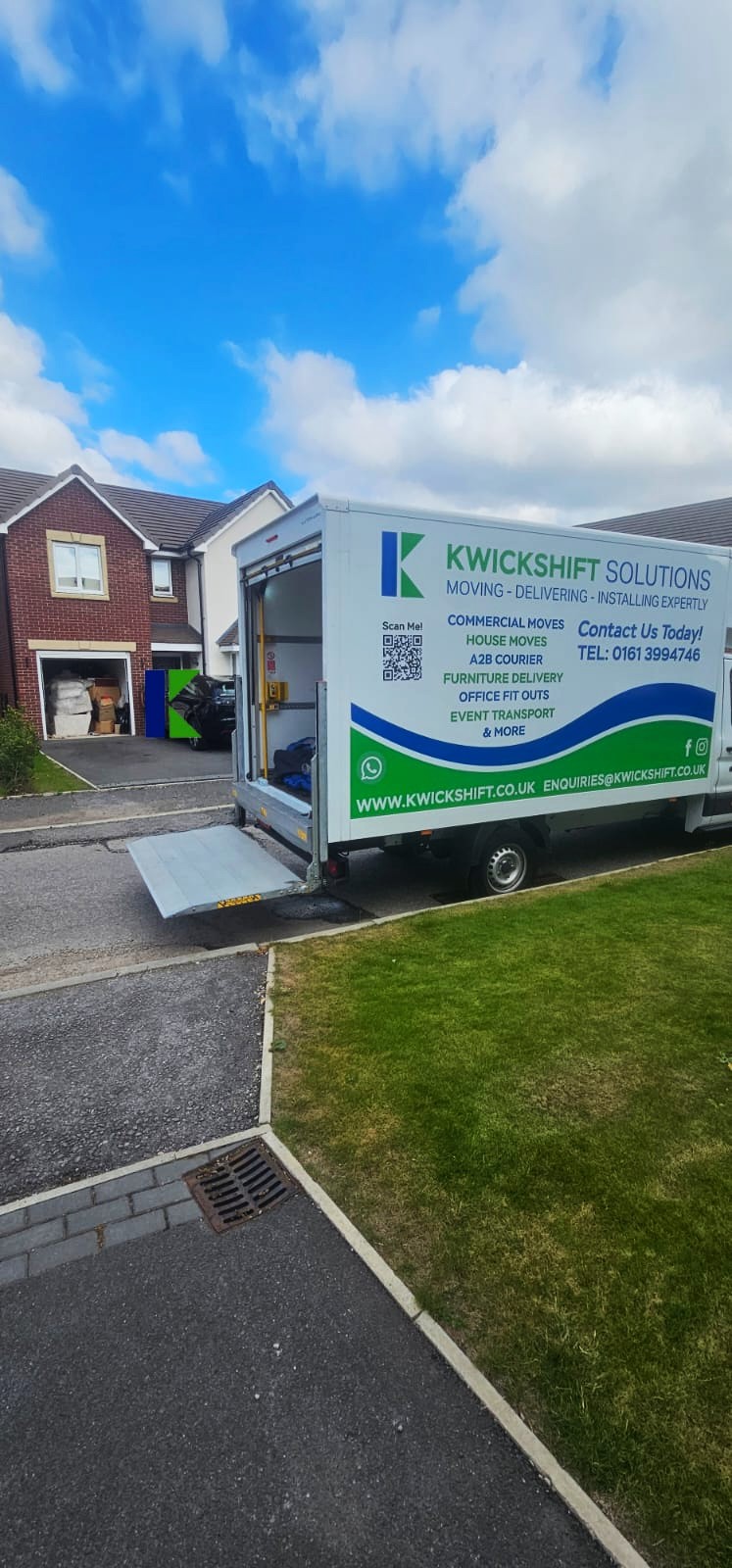 Removals in Manchester, Stockport, Wigan